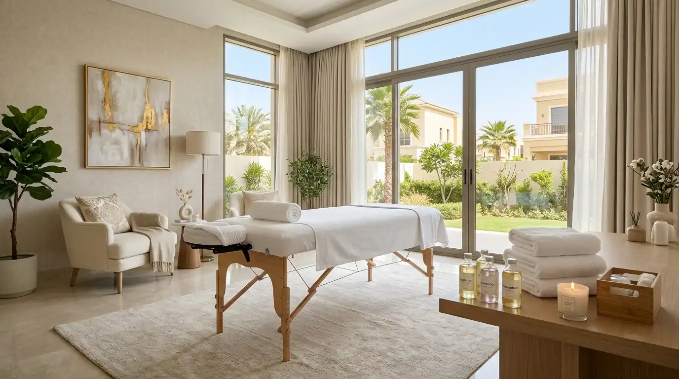 Best home massage Al Barsha 3 with licensed therapist