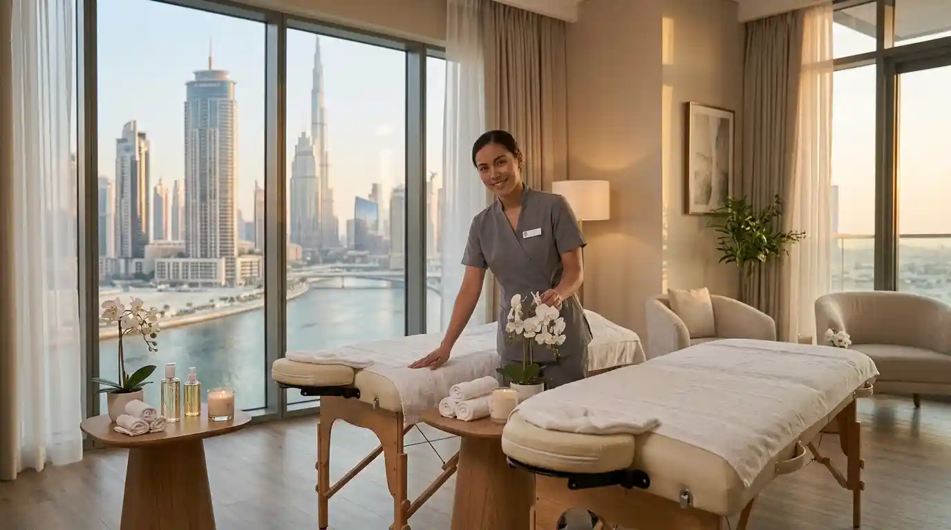Best home spa JVC for professional home massage services